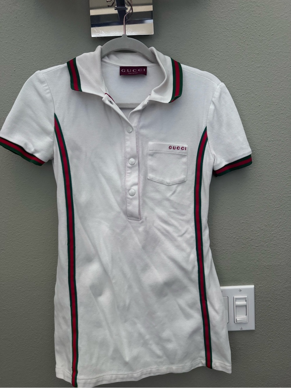 Authentic Gucci women’s polo mini dress